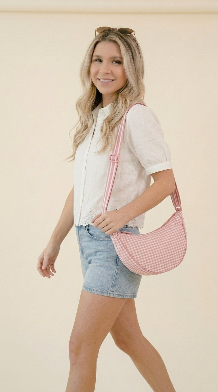 Bandolera Vichy | El bolso más mono de la temporada