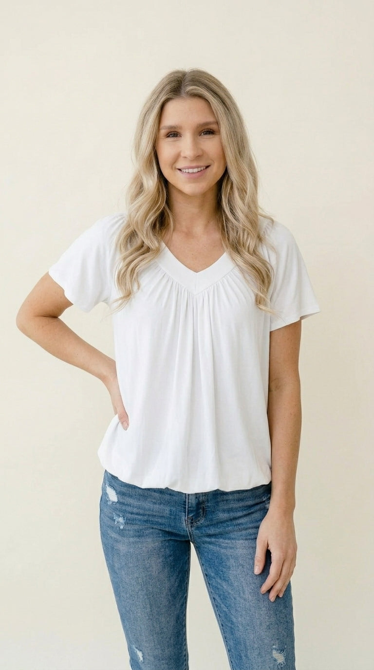 ÚLTIMO DÍA 50% DE DESCUENTO + 30% EXTRA EN LA 2DA | Camiseta favorecedora de mujer