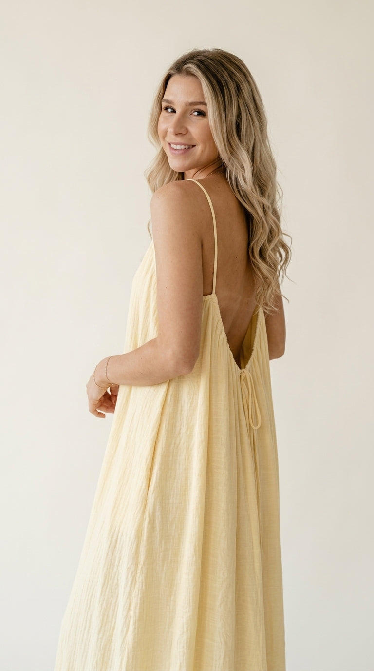 Sophia | Vestido largo sin espalda | Compra 1 y elige otro por 1€