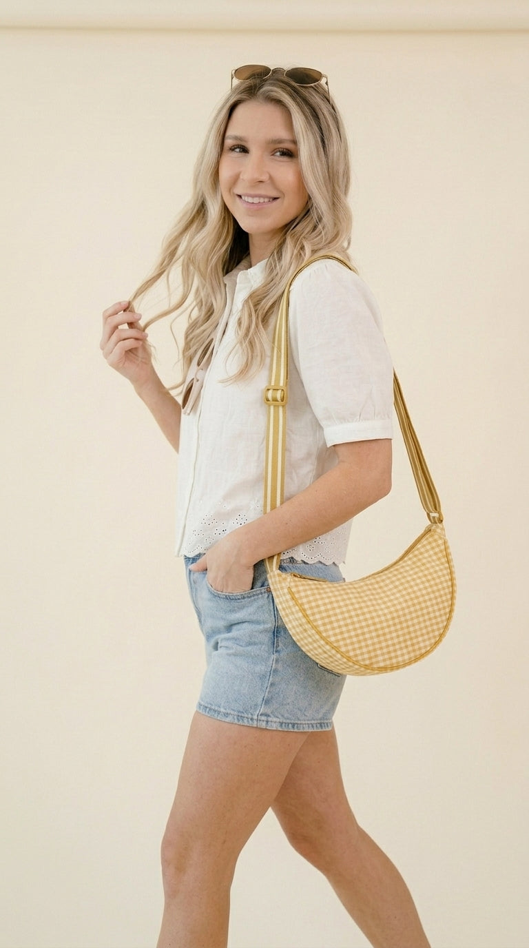 Bandolera Vichy | El bolso más mono de la temporada