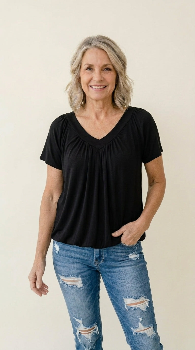 ÚLTIMO DÍA 50% DE DESCUENTO + 30% EXTRA EN LA 2DA | Camiseta favorecedora de mujer